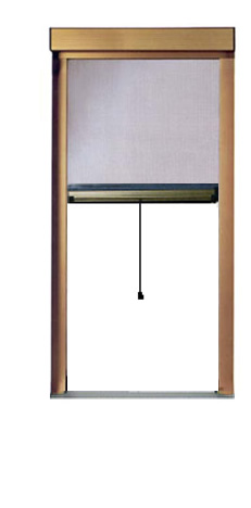 modello zanzariera verticale