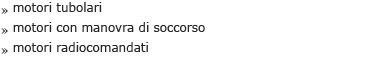 tipo di motori